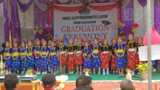 एन्जेल्स हार्ट विद्यालयद्वारा UKG Graduation कार्यक्रम सम्पन्न