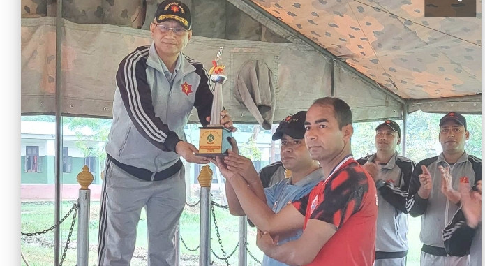 सुदूरपश्चिम पृतना ट्रफी : गोरख बक्स गणलाई भलिबलको उपाधि
