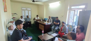 एमाले गण्डकीको अधिबेशन केन्द्रित प्रचार बैठक