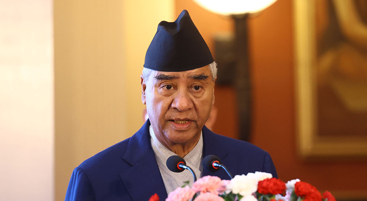 संविधानले सबैको हकअधिकार सुनिश्चित गरेको छ : सभापति देउवा