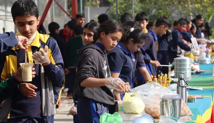 अंकुरम एकेडेमीमा भव्य रूपमा फूड फेस्ट सम्पन्न