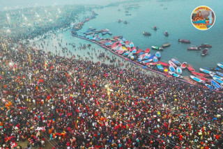 महाकुम्भ मेलामा यस वर्ष ६७ करोडभन्दा बढी श्रद्धालुहरूले पवित्र स्नान गरे