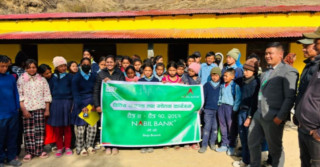 नविल बैंक सिँजाद्वारा विद्यालयमा वित्तीय साक्षरता कार्यक्रम सम्पन्न