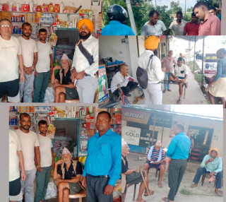 जनसम्पर्क अभियानमा सांसद खानको विशेष नेतृत्व, गुलरिया–४ का बासिन्दासँग प्रत्यक्ष भेटघाट