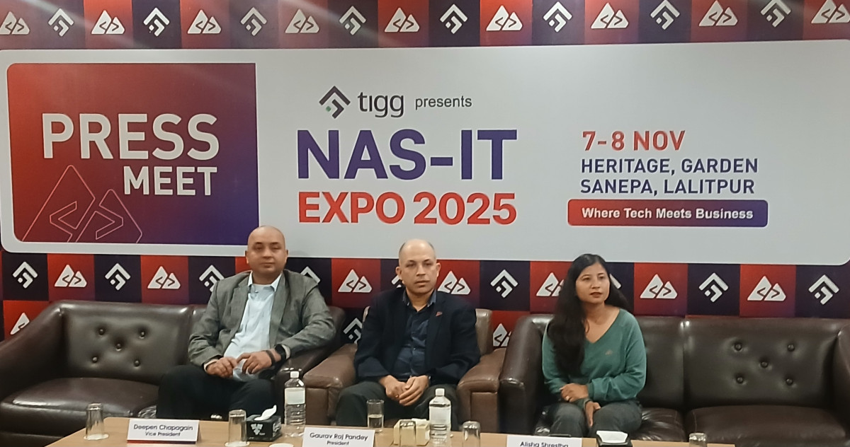 ‘नास आईटी एक्सपो २०२५’ कात्तिक २१ र २२ गते, स्थानीय प्रविधि र डिजिटल उद्यमशीलता प्रवर्द्धनमा केन्द्रित