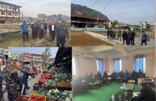 मत्स्य उत्पादन आत्मनिर्भरता लक्ष्यसहित मन्त्रीको माछापोखरी भ्रमण