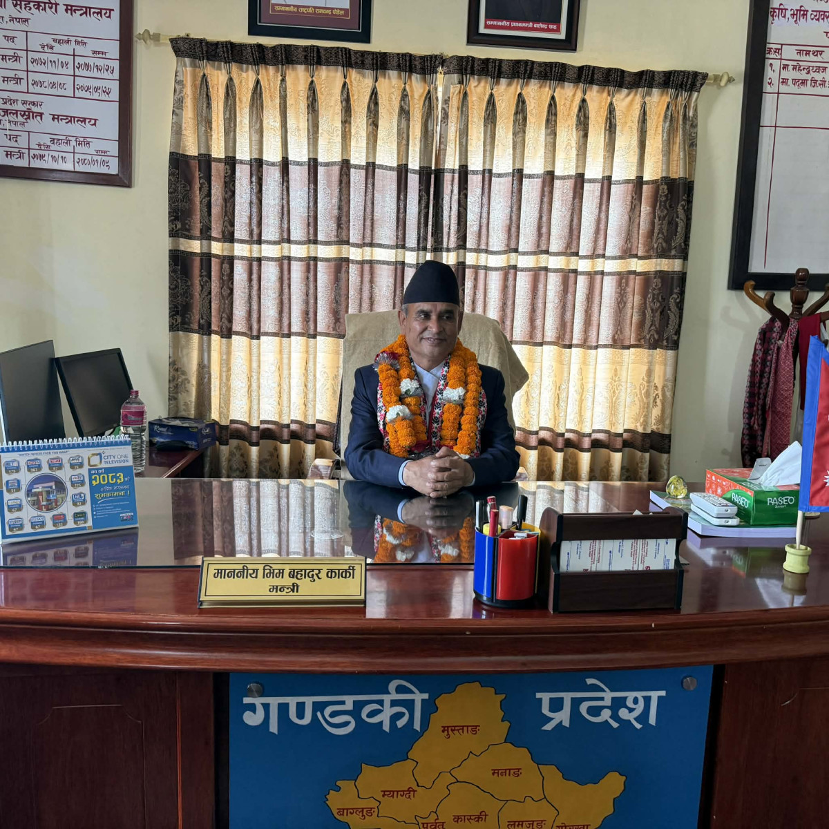 गण्डकीका कृषि मन्त्री भिम कार्कीको पहिलो निर्णय उत्कृष्ट कृषकलाई पुरस्कृत गर्ने