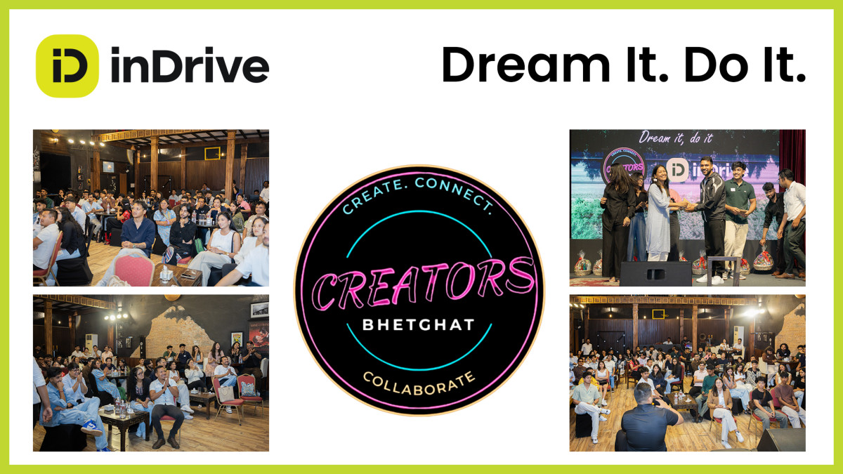 inDrive Nepal Backs the Country's Emerging Creators, Pledges to Seed Fund 6 Dream Content Ideas at “Creators Bhetghat”