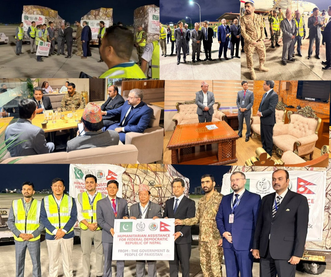 Pakistan Hands Over 100 Tons of Relief Assistance to Flood-Affected Nepal