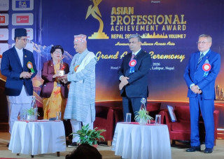 साल्ट ट्रेडिङकी सीईओ उर्मिला श्रेष्ठ ‘कर्पोरेट एक्सिलेन्स लिडरसिप अवार्ड’बाट सम्मानित