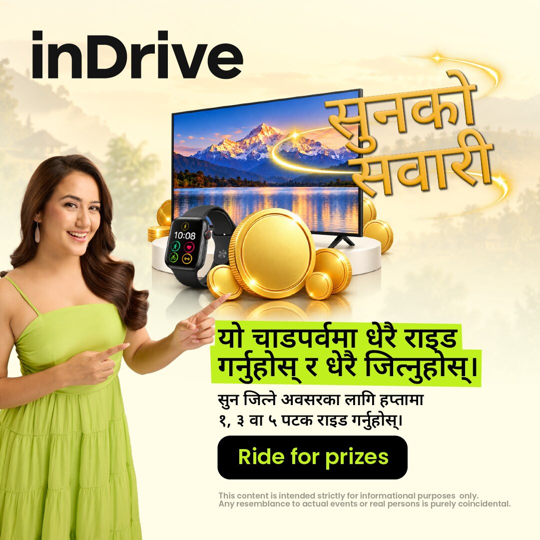 inDrive celebrates Dashain-Tihar with “Sunko Sawari” campaign