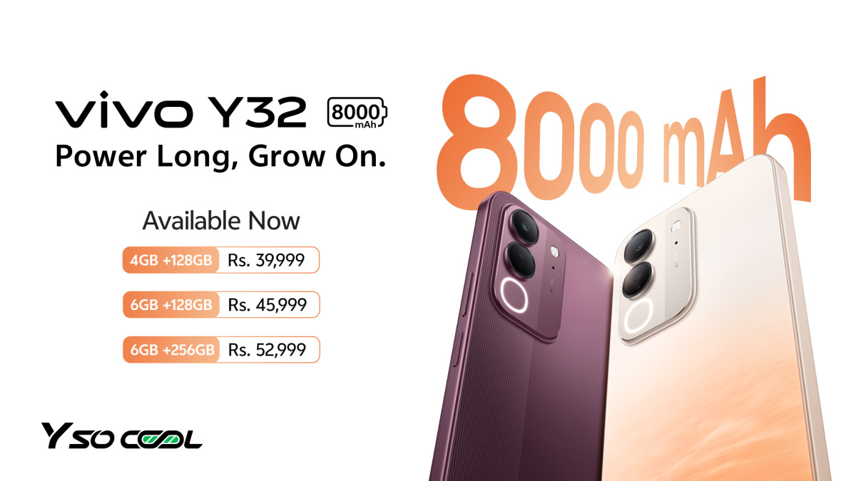 vivo Launches Y32 in Nepal with 8,000mAh Battery
