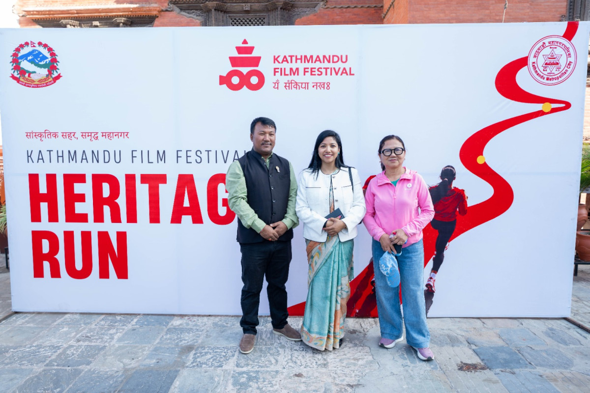 हेरिटेज रनमा महिलातर्फ कृतिका र पुरुषतर्फ सलमान विजेता : काठमाडौँ फिल्म फेस्टिभल हेरिटेज रन सम्पन्न